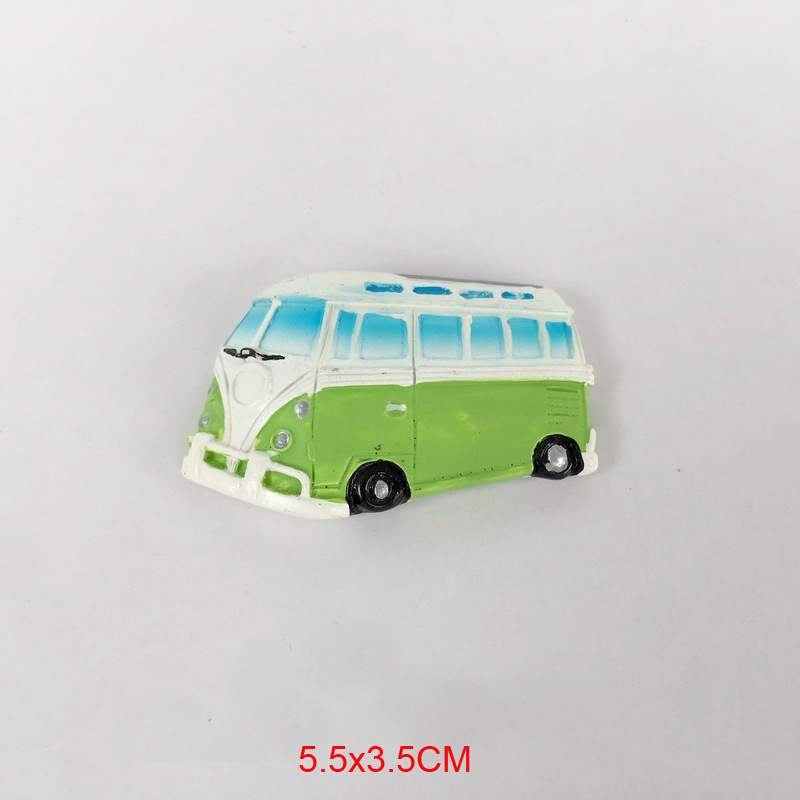 London Red Bus Great Britain, Fridge Poly Magnet Souvenir England