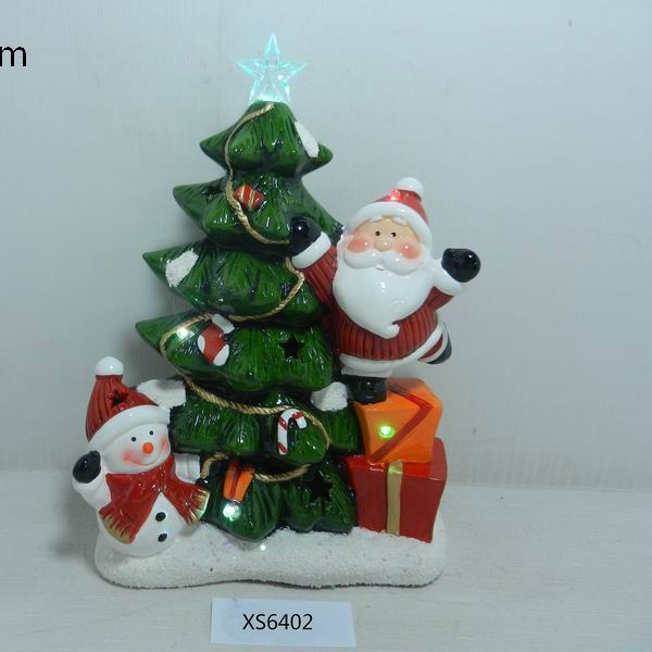 Xmas ornaments ceramic house