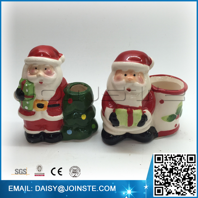 Santa Claus Christmas tableware holder