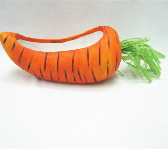 Ceramic cartoon carrot planters ,carrot flower pot