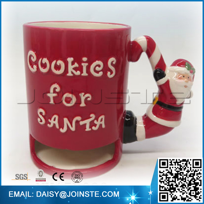 Cookie for santa christmas coffee mugs