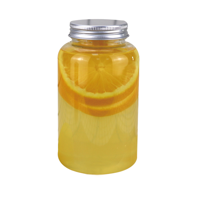 600ml 20oz Round plastic bottle for juice