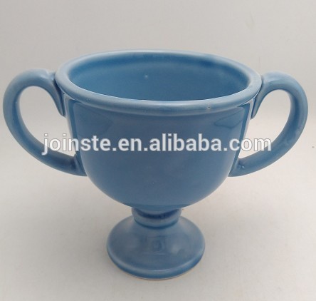 Champion light blue ceramic mug tea cup