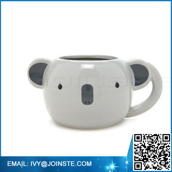 Ceramic coffee mug personalized Koala Bear mug animal 3d mug