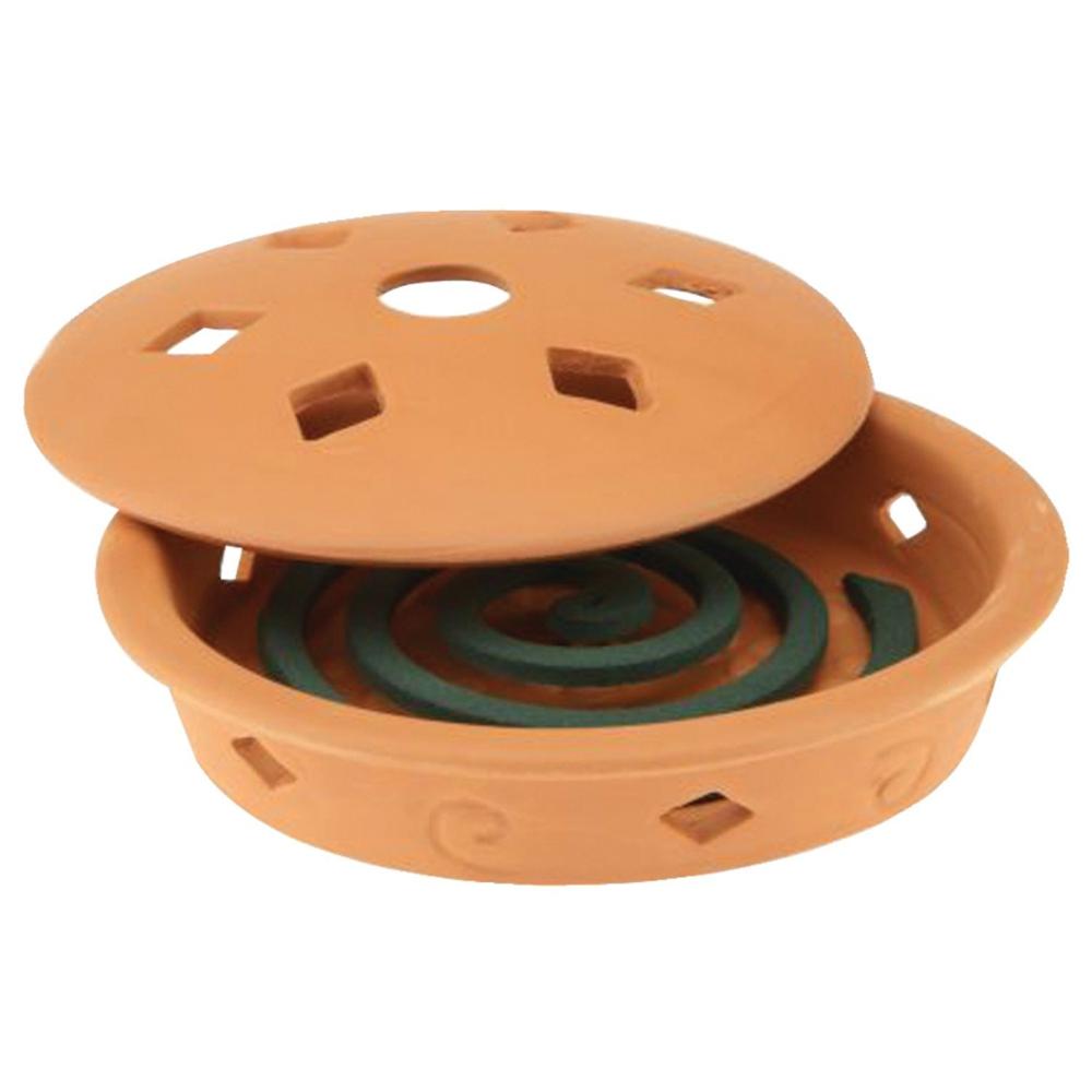 Terra Cotta Mosquito Coil Burner,Terracotta Mosquito Coil Holder