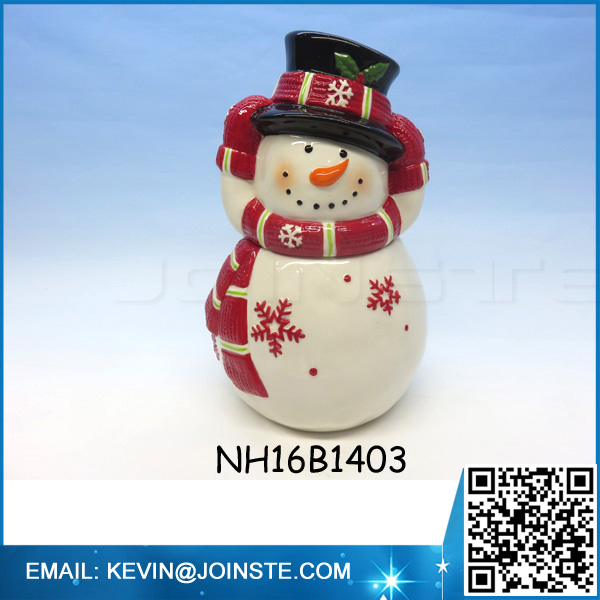 Christmas candy jar,Santa candy jar,Snowman candy jar