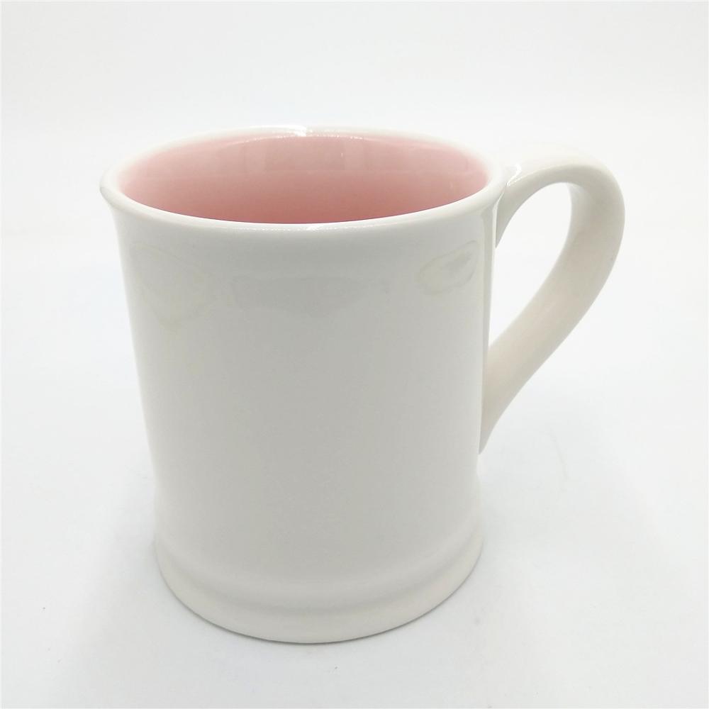 Custom  ceramic  11oz White Sublimation Ceramic Mug with Inner Coating