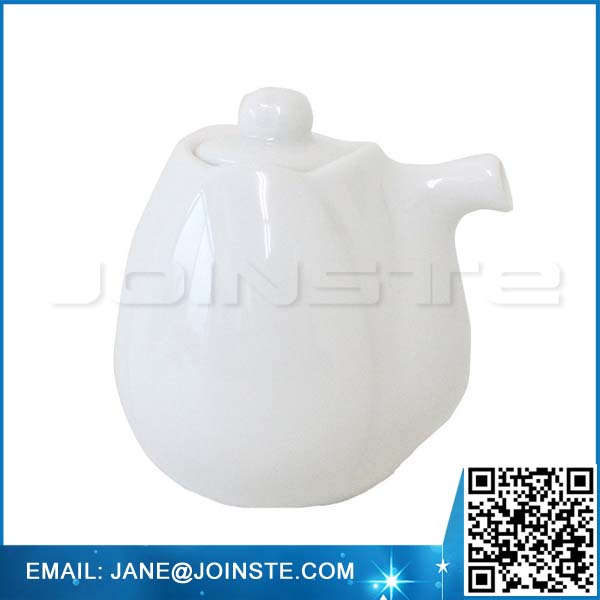 Ceramic Soy Sauce pot bottle White