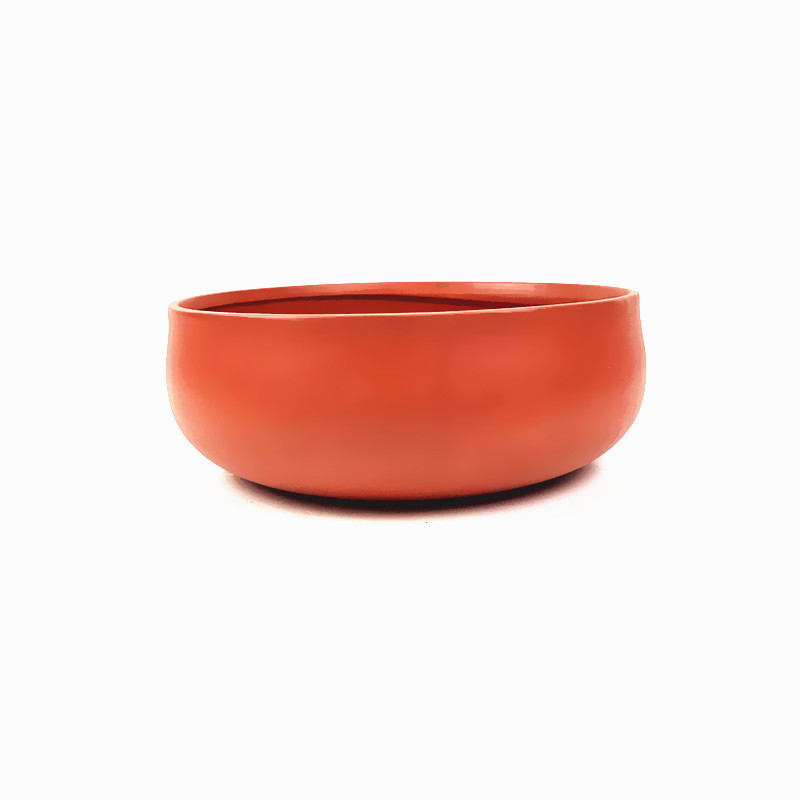 Milano Planter Bowl, 24-Inch, Terra Cotta