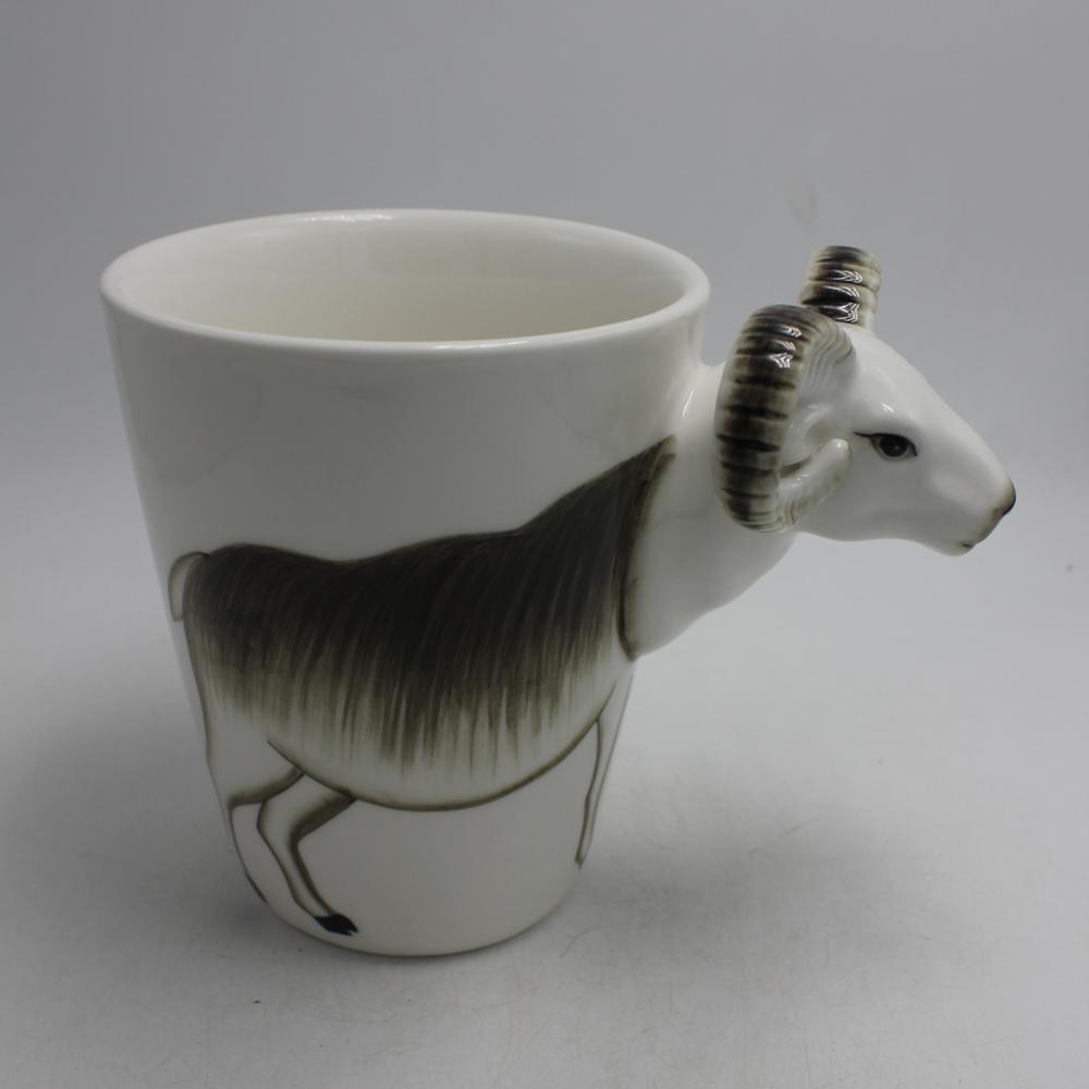 Ceramic coffee sheep mug animal cup