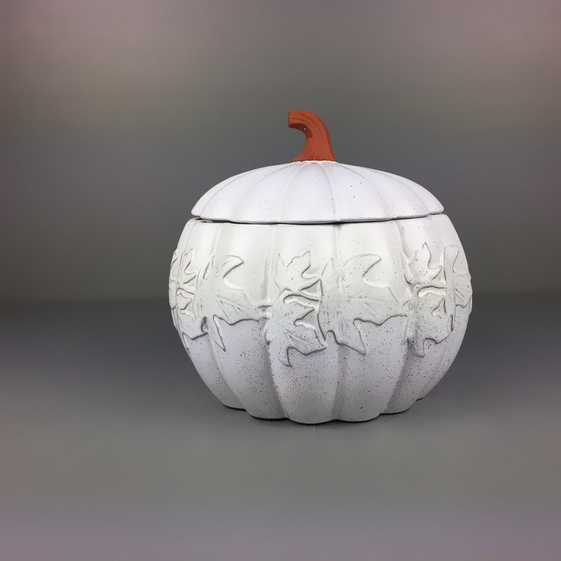 Terracotta pumpkin Cookie Jar, Candy jar