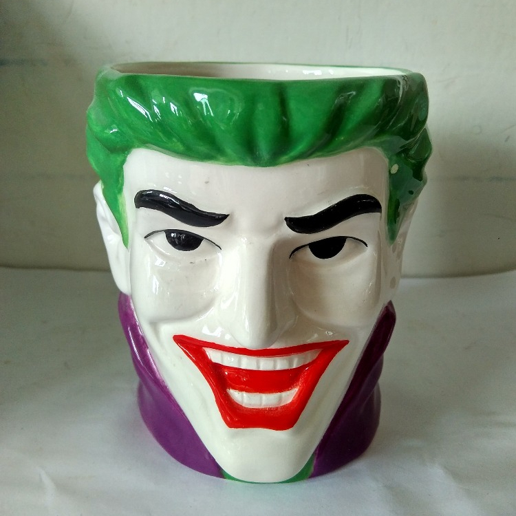 Custom Ceramic Joker Mug, Clown coffee mug