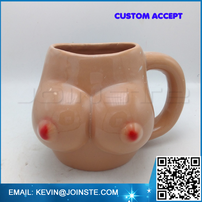 Breast Mug Christmas Xmas Holiday Stocking Filler Secret Santa Novelty Present