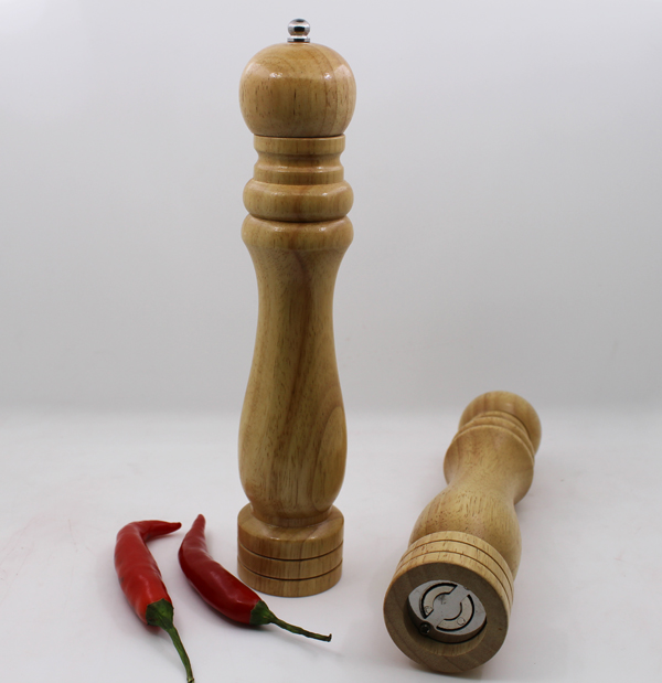 Bamboo 10-Inch Crushed Bamboo Pepper Mill, 10"