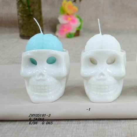 Skulls & Brain Shape tealight Candles, Custom shape accept