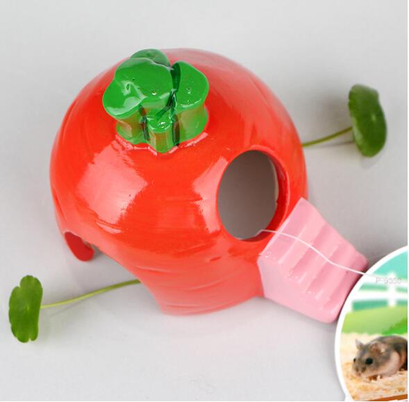 Cute ceramic hamster house ,ceramic hamster pet toys