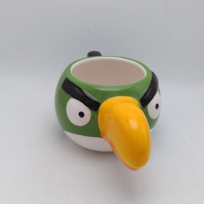 Ceramic Bird Mug, Bird shape mug, Bird coffee mug