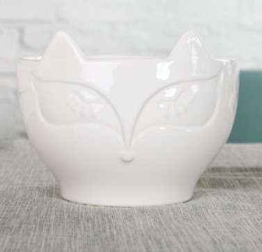 Custom cheap plain white color ceramic salad bowl ceramic pudding bowl