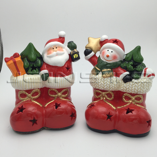 Cute santa clause ,snow man, reindeer Christmas doll