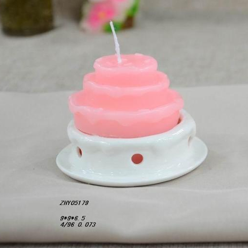 Birthday Cake shape tealight Candles, Custom shape accept