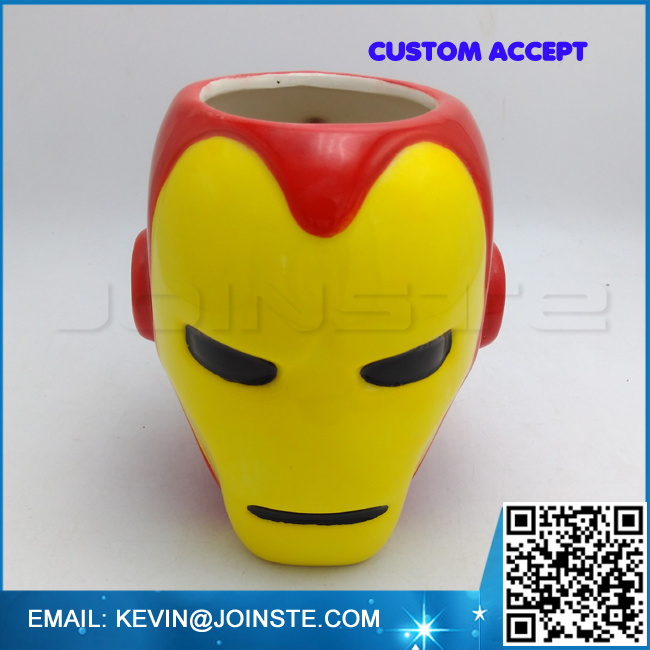 Iron Man Mug Brand New Comics,Iron Man Molded Head Ceramic Mug