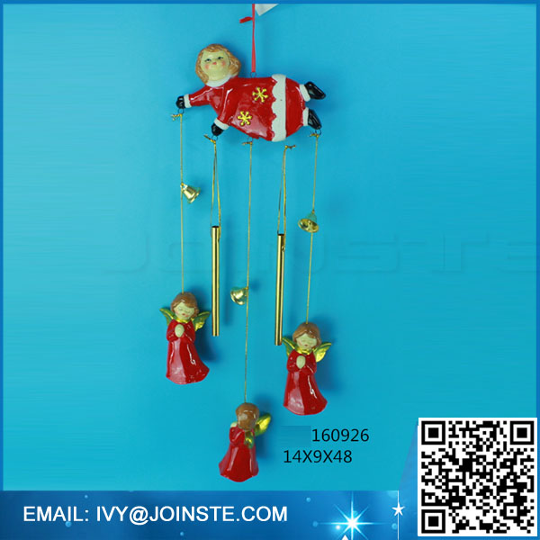 Hot sale custom ceramic wind-bell Christmas wind chime