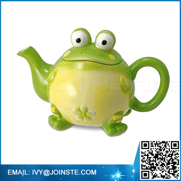 Frog Teapot For Kitchen Decor, Hot ceramic dolomite teapot set