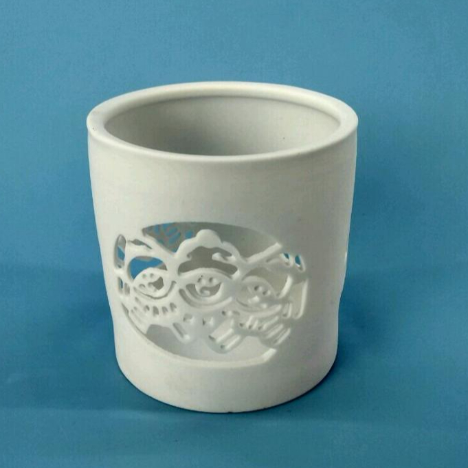 Ceramic Bathroom Cup Holder,Tealight Holder