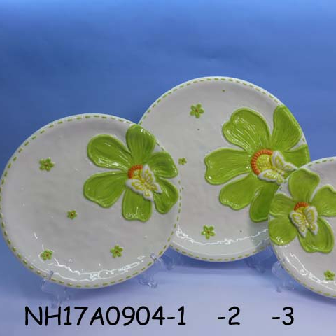 Flower Shape Ceramic Soy sauce dish, Sushi dish