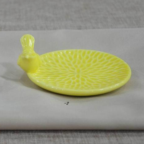 Elegant Shell with Bird Shaped Ceramics Soap Dishes Soap Boxes for Bathroom Home Jewelry Plates Best Gift for Women