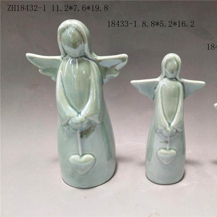 Unique Home Decorations Ceramic Christmas Angel