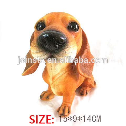 dachshund statues,polyresin dachshund figurines,polyresin animal figurines