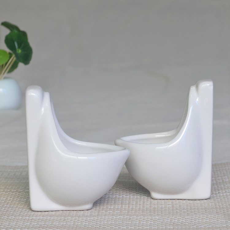 Urinal Shot Glasses, Set of 2 Ceramic