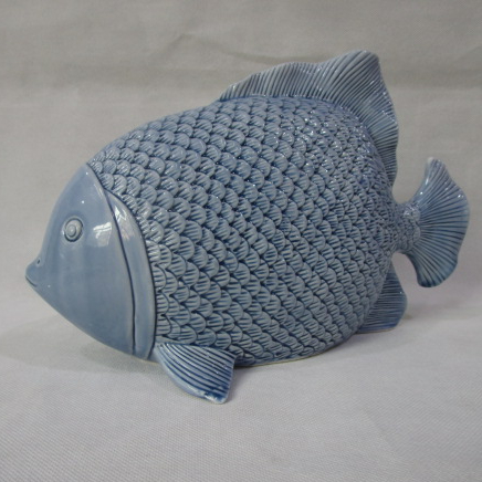 fancy ceramic decor, ceramic fish decoration,custom ceramic animal,ceramic fish figurines