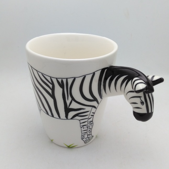 Home Office Decor Zebra Coffee Adorable Mug Tea mug cup ceramic