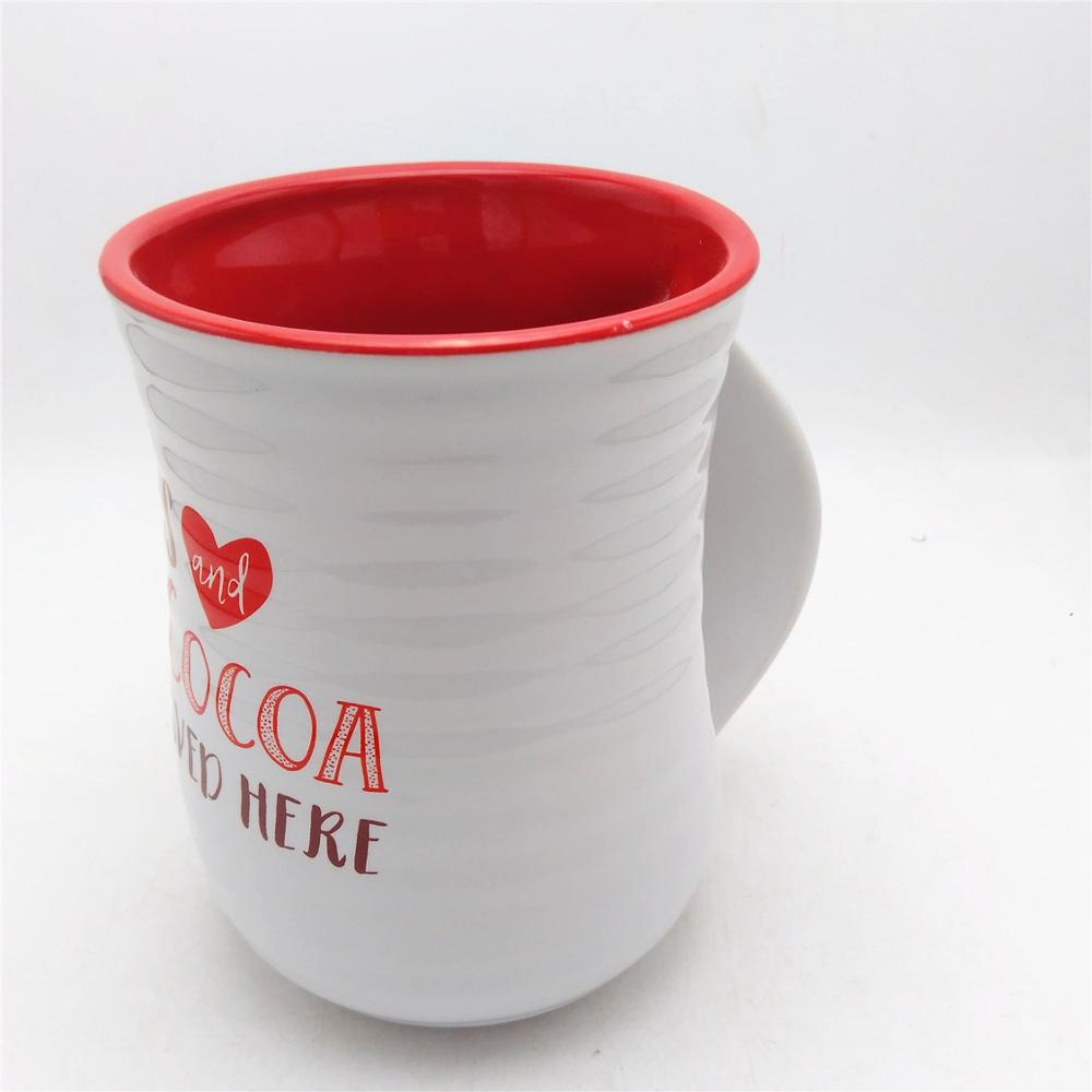 Novelty   ceramic  Handwarmer mug coffee mug  , right hand