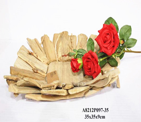 Square wooden platters dirftwood platter