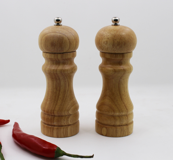 Bamboo Natural Wooden Bamboo Salt & Pepper Mill Spice Grinder Storage Shaker Pot