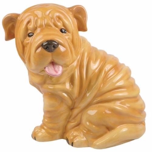 Kookie Jars Shar Pei Puppy Cookie Jar, 10-12-Inch