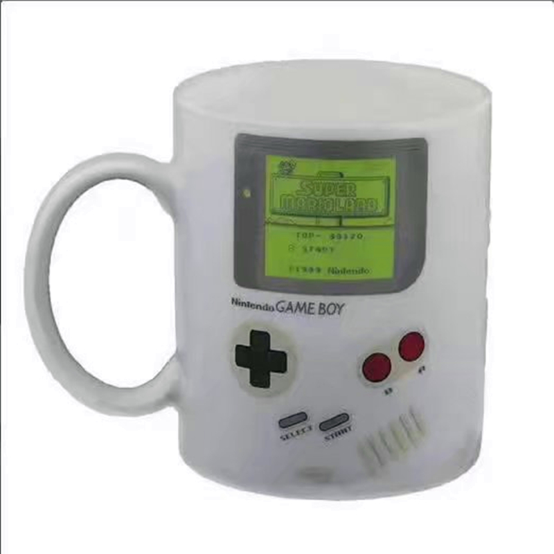 Game Boy Ceramic Coffee Mug, Game over ceramic Cup