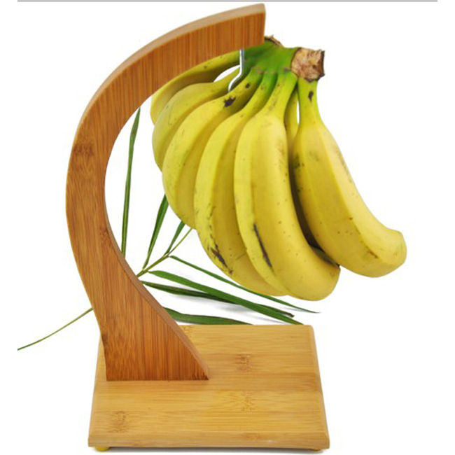 Bamboo banana holder,Bamboo banana Hanger, Bamboo banana Stand