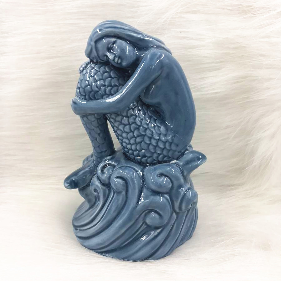 ceramic mermaid statue ,mermaid figurine decorfations