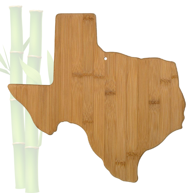 Custom Bamboo cutting board in shape of state,bamboo cutting board in shape of Country