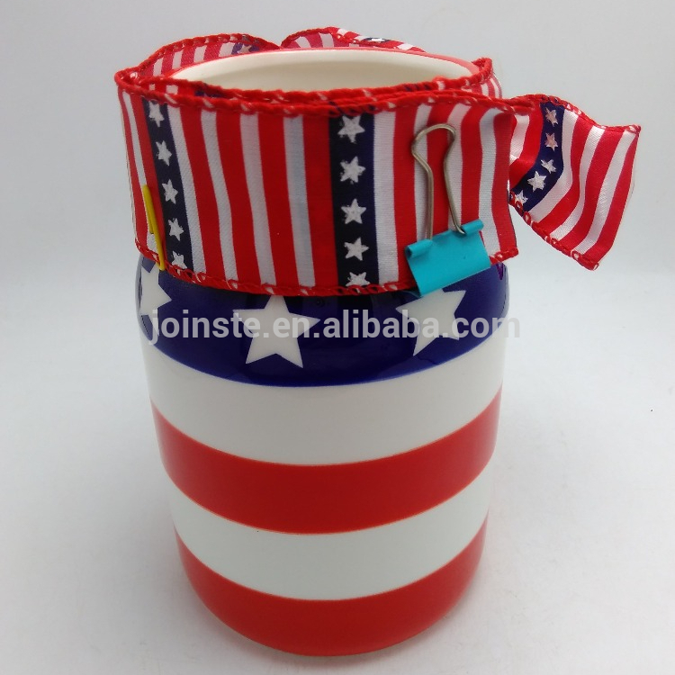 USA flag mug, Ceramic Flag mug, American Flag Coffee Mug