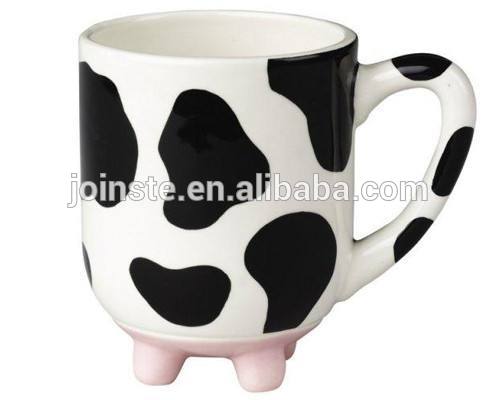 Creative ceramic cow spot mugs