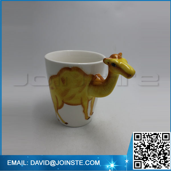 Ceramic camel coffee mug