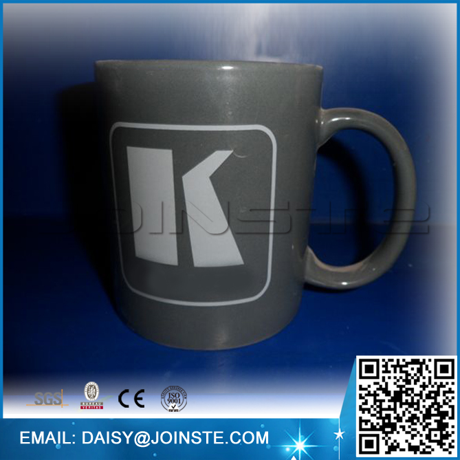 Grey normal custom coffee mug