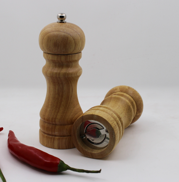 5" inch Bamboo spice mill,bamboo pepper mill