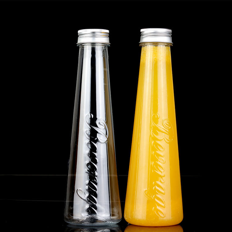 Plastic Glass juice bottle 250ml,bar juice bottle