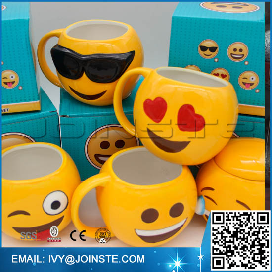 Funny Emoji mug,emoji cups, emoji toys